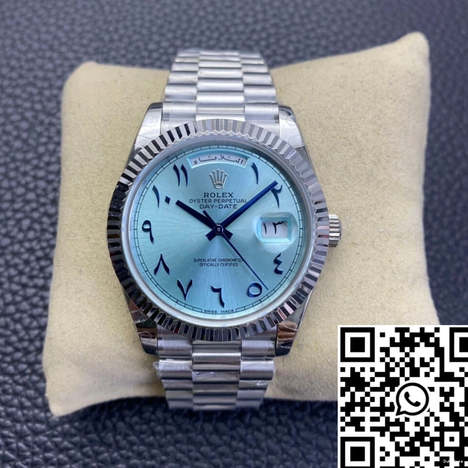Ice BP Middle Day Rolex Factory Date Customization Dial East Blue 0105